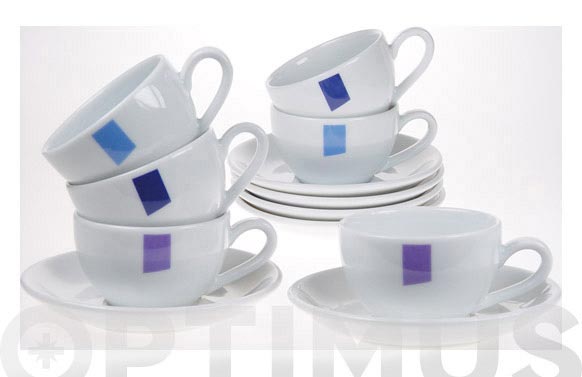 126_690bab006e8d1 TAZA CAFE PORCELANA JUEGO 6 UNIDADES - Imagen 1