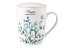 TAZA INFUSIONERA BONECHINA FILTRO INOX
