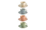 TAZA PORCELANA PEARL CON PLATO SURTIDO - Imagen 2