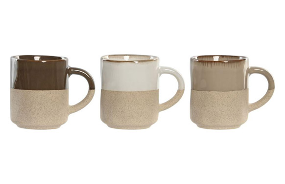 126_690bab6f6a81d TAZA TE GRES RUGOSO SURTIDO - Imagen 1