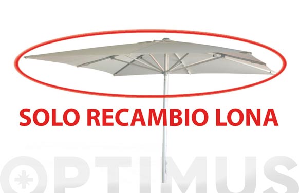 126_690bac1544b08 TELA RECAMBIO PARASOL PARA REF 9647822 - Imagen 1