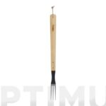 TENEDOR BARBACOA INOX MANGO MADERA