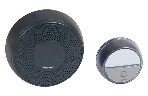 126_690dc5e892ce2 TIMBRE INALAMBRICO NEGRO - Imagen 1