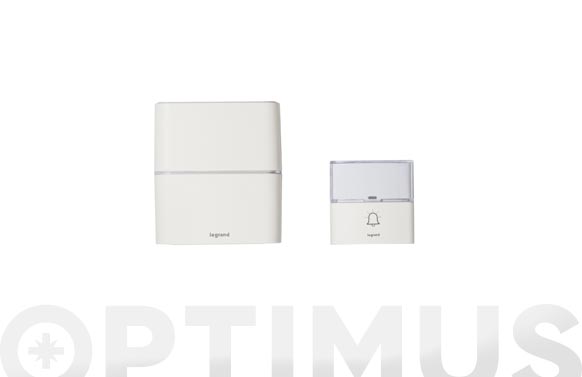 126_690dc5eaa2857 TIMBRE INALAMBRICO PREMIUM BLANCO - Imagen 1