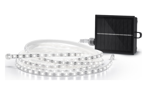 126_690dc6351d934 TIRA LED CON PLACA SOLAR URIEL 7 METROS - Imagen 1
