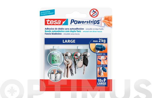 126_690dc6550c290 TIRA POWERSTRIPS GRANDE BLANCA - Imagen 1