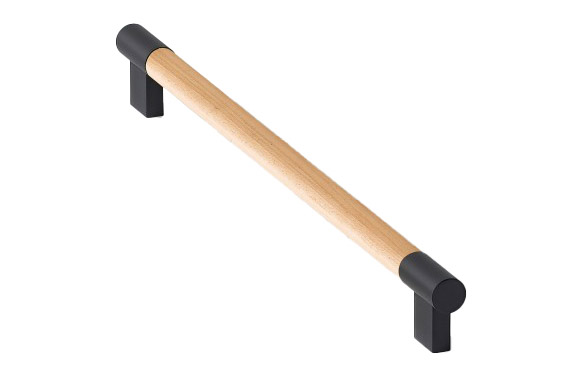 126_690dc7235d7c5 TIRADOR NEGRO MATE ARCE BARNIZ TRANSPARENTE - Imagen 1