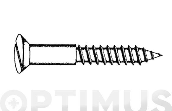 126_690dc7662b14c TIRAFONDO CABEZA PLANA CINCADO - Imagen 1