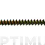 TIRAFONDO CABEZA PLANA POZI BICROMATADO 30 UDS