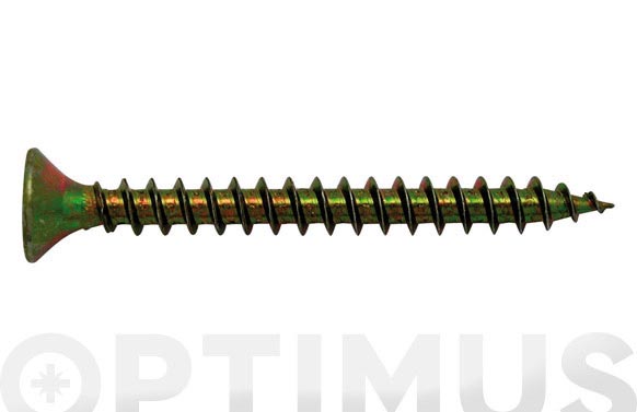 126_690dc7673ab9b TIRAFONDO CABEZA PLANA POZI BICROMATADO 300 UDS - Imagen 1