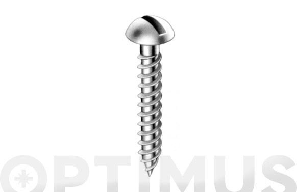 126_690dc769e30a9 TIRAFONDO CABEZA REDONDA LATONADO 17 UNIDADES - Imagen 1