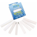 TIZA YESO BLANCA 12 UDS