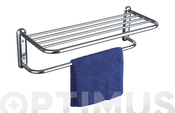 126_690dc807effec TOALLERO BARRA CON ESTANTE - Imagen 1