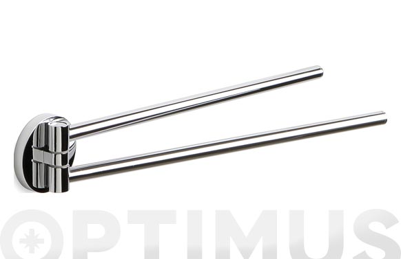 126_690dc8089ceca TOALLERO BARRA DOBLE INOX 38 CM - Imagen 1