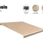 TOLDO MANUAL ALUMINIO SOLAR LED 4 X 2,5 M