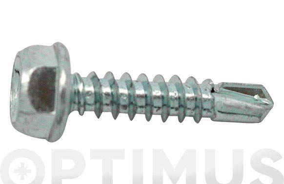 126_690dcb461f4cf TORNILLO AUTOTALADRANTE CABEZA HEXAGONAL 8 UDS - Imagen 1