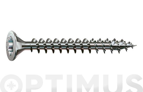 126_690dcd291cd46 TORNILLO MADERA CABEZA PLANA TORX INOX A2 - Imagen 1