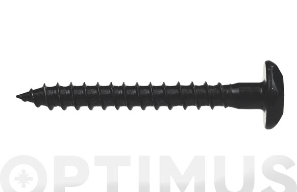 126_690dcd2d7f73f TORNILLO MADERA INVIOLABLE TORX CINCADO NEGRO - Imagen 1