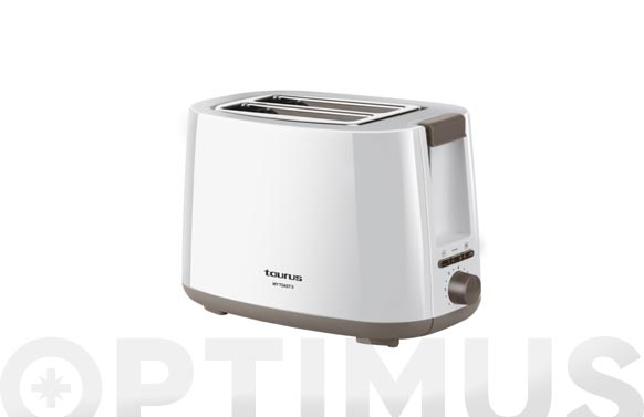 126_690dcdf095cb6 TOSTADOR DOS RANURAS CORTAS MYTOAST II BLANCO - Imagen 1