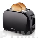 TOSTADOR DOS RANURAS CORTAS NEGRO