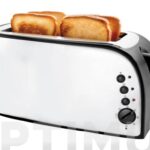 TOSTADOR DOS RANURAS LARGAS INOXIDABLE