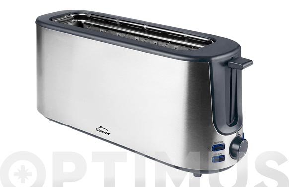 126_690dce37d80d0 TOSTADOR UNA RANURA LARGA INOXIDABLE - Imagen 1