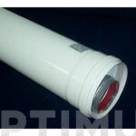 TUBO COAXIAL MACHO/MACHO ALUMINIO