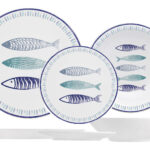 VAJILLA 18PZS COUPE PORCELANA