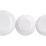 VAJILLA PROCELANA DECORADA 18 PIEZAS