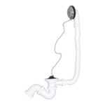 VALVULA BAÑERA SIFÓNICA CON TUBO REBOSADERO