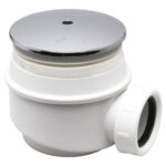 VALVULA PLATO DUCHA ABS SIFON INCORPORADO