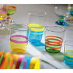 VASO AGUA DECORADO PACK 3 UDS