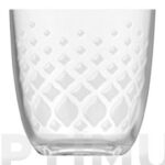 VASO AGUA GLIT PACK 6 UDS