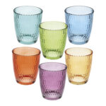 VASO COLORES SET 6UDS SEOUL