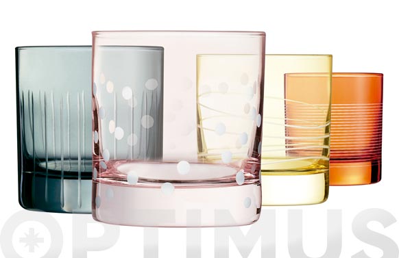 126_690f0fe66ef0e VASO ILLUMINATION COLORS SET 4 UDS - Imagen 1