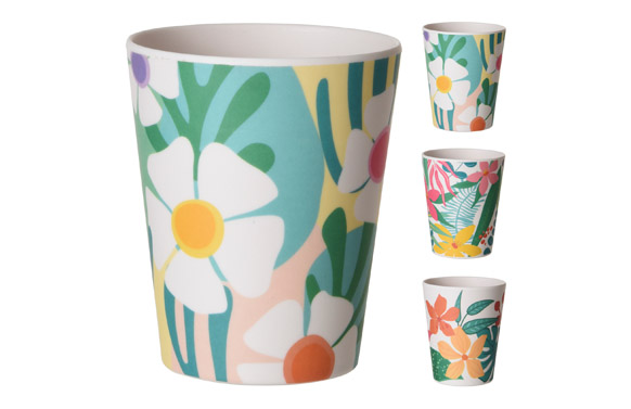 126_690f0feabe004 VASO MELAMINA DECORADO - Imagen 1