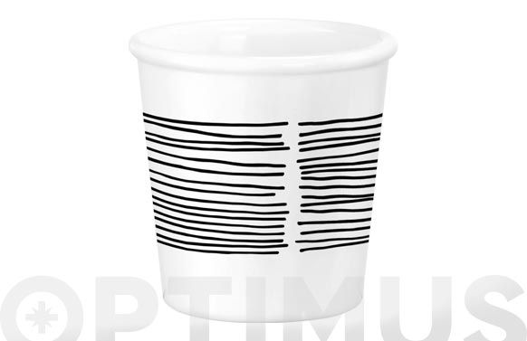 126_690f10157abe4 VASO OPAL LINEAS CAFE - Imagen 1