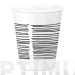 VASO OPAL LINEAS TE