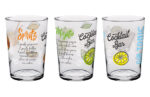 VASO PINTA COCTEL DECORADO PACK 3 UDS