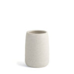 VASO PORTACEPILLO BLANCO CREMA