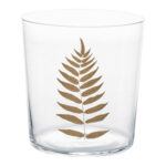 VASO VIDRIO DECORADO