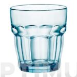 VASO VIDRIO ROCKBAR AZUL