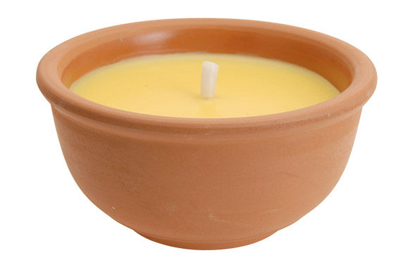126_690f10f266390 VELA CITRONELA BOL TERRACOTA - Imagen 1