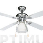 VENTILADOR DE TECHO 4 ASPAS MADERA Ø 106 CM PLAFON