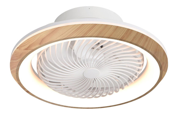 126_690f118faacae VENTILADOR DE TECHO PLAFON MADERA - Imagen 1