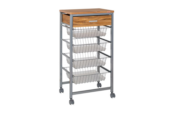 126_690f1229c7bc4 VERDULERO 4 CESTAS SOBRE Y CAJON MADERA - Imagen 1