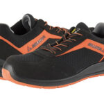 ZAPATO SEGURIDAD S1PS ESD FLEX NEGRO / NARANJA
