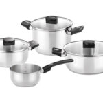 BATERIA INOX ELITE TAPA CRISTAL BAQUELITA