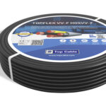 CABLE MANGUERA H05VV-F 2X1MM - 100MT NEGRO
