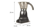 CAFETERA ELECTRICA ITALIANA 6 TAZAS - Imagen 4
